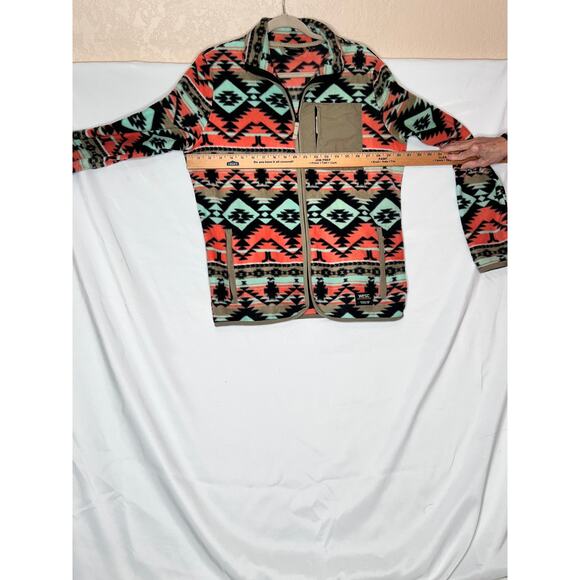 WESC unisex size S jacket aztec zip-up zip pockets outdoors southwestern rodeo - Picture 3 of 6
